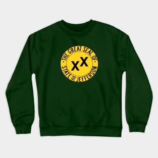 Jefferson State Flag - Proposed Pacific State of Jefferson T-shirt Oregon History Northern California Exit Crewneck Sweatshirt